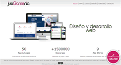 Desktop Screenshot of juegamenia.com