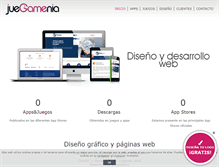 Tablet Screenshot of juegamenia.com